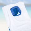 Green Chaise Lounge Beach Chair Recliner - Image 2