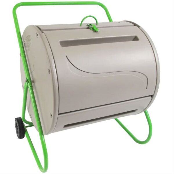 Rugged Weather Resistant Outdoor Compost Bin Tumbler - 4.9 Cubic Ft - Image 2
