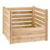 Outdoor 174-Gallon Wooden Compost Bin made from Eco-Friendly Cedar Wood - Image 3