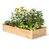 17-inch High Cedar Wood Raised Garden Bed 4 ft x 8 ft - Made in USA - Image 2