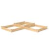 Farmhouse Cedar Wood Raised Garden Bed 4 ft x 12 ft - Made in USA - Image 3