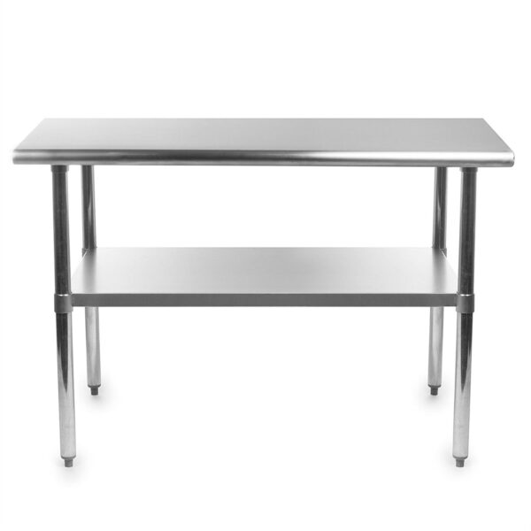 Stainless Steel 48 x 24 inch Heavy Duty Kitchen Work Table - Image 2
