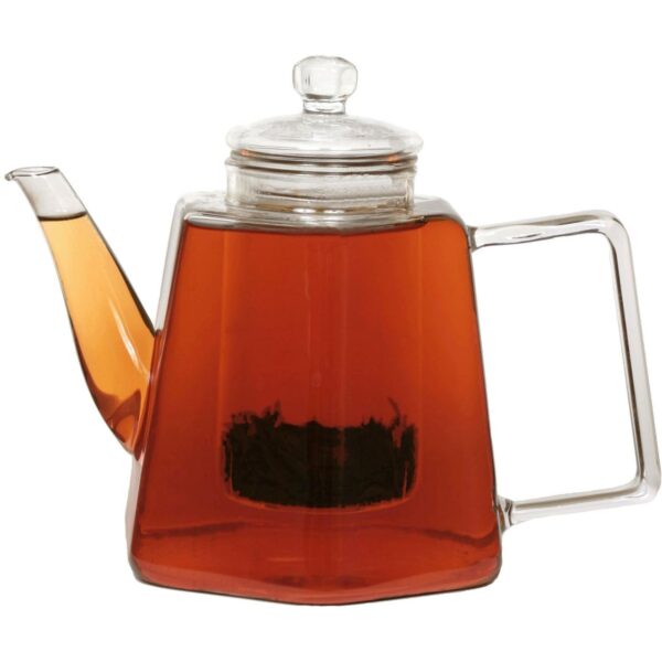 Stove Top Glass Water Boiler Kettle Teapot with Tea Infuser - Image 5