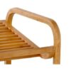3-Tier Bamboo Shoe Rack Shelf  - Holds 9-12 Pairs of Shoes - Image 2