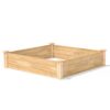 4ft x 4ft Outdoor Cedar Wood Raised Garden Bed Planter Box - Made in USA - Image 2