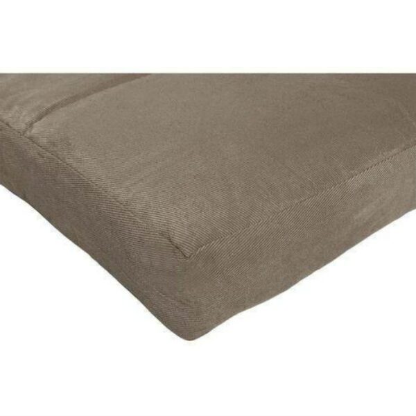 Full size 8-inch Thick Futon Mattress in Khaki Light Brown Color - Image 2