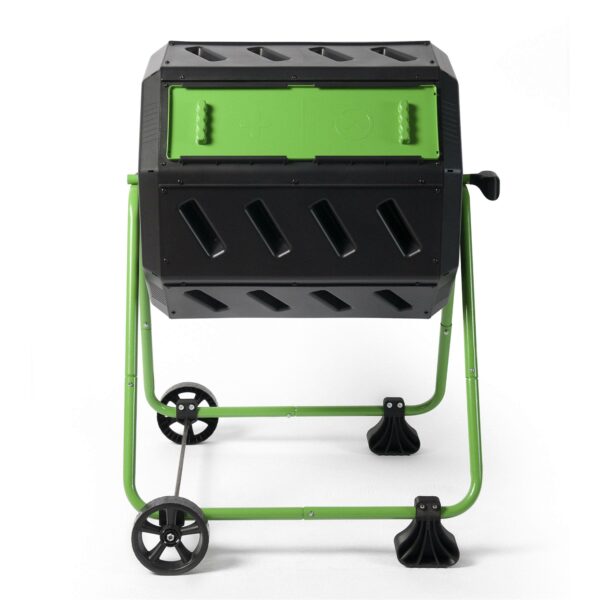 Tumbler 5-Cubic Ft Compost Bin for Home Composting with Heavy Duty Frame - Image 2