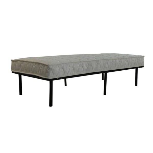 Twin XL Metal Platform Bed Frame with Wood Slats - Image 3
