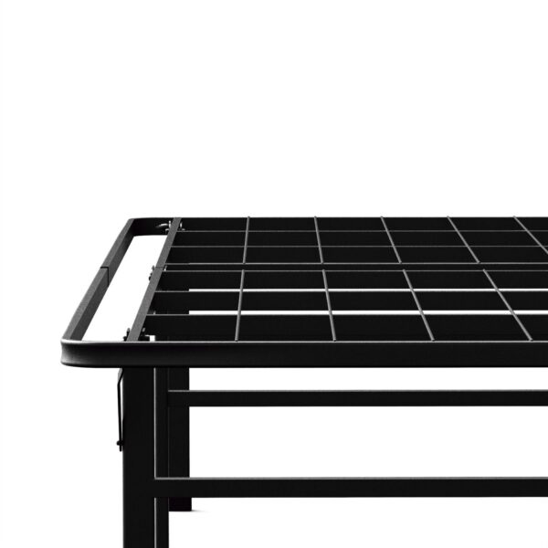 Full size 18-inch High Rise Folding Metal Platform Bed Frame - Image 3