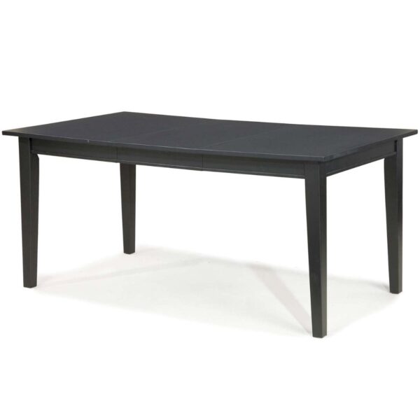 Space Saving Expandable Dining Table 48-66-inch in Ebony Black Wood Finish - Image 2