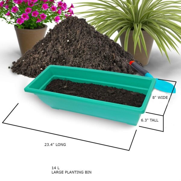 4 FT 5 Tier Green Vertical Garden Indoor/Outdoor Elevated Planter - Image 3