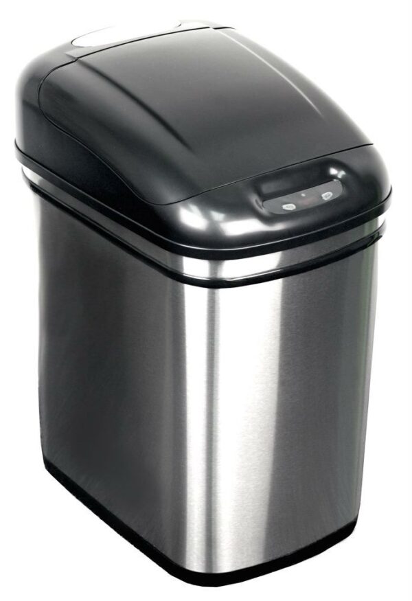 6.3 Gallon Kitchen Infrared Touchless Automatic Motion Sensor Lid Open Trash Can - Image 2