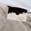 King size Beige Linen Microplush Warming Electric Blanket with Digital Controller - Image 2