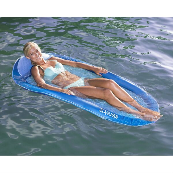 Floating Water Hammock with Inflatable Pillow - Image 2