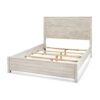 FarmHome Off White Solid Pine Platform Bed in King Size - Image 2