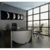 Moon Phases 4-Panel Modern Framed Canvas Print Wall Art - Image 2