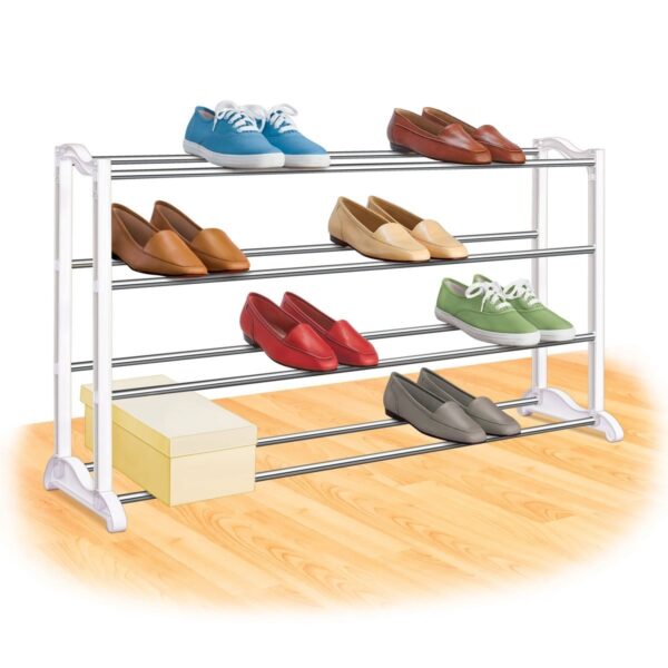 4-Tier Shoe Rack - Holds up to 20 Pair of Shoes - Image 2