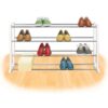 4-Tier Shoe Rack - Holds up to 20 Pair of Shoes - Image 3