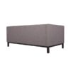 Grey Linen Fabric Upholstered Mid-Century Modern Daybed - Image 5