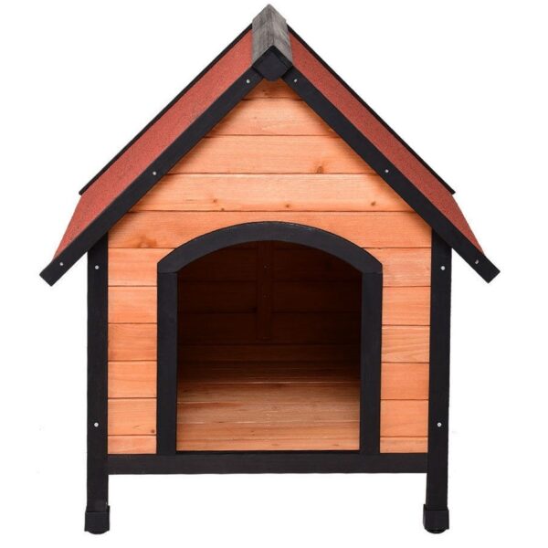 Medium size Outdoor or Indoor Wooden Dog House - Image 2