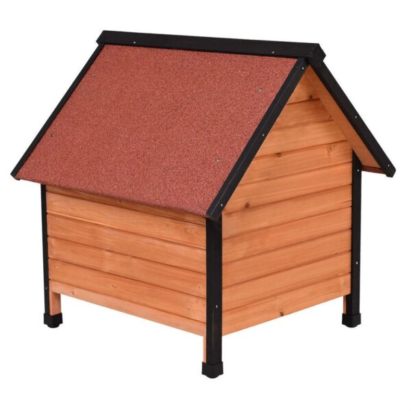 Medium size Outdoor or Indoor Wooden Dog House - Image 3