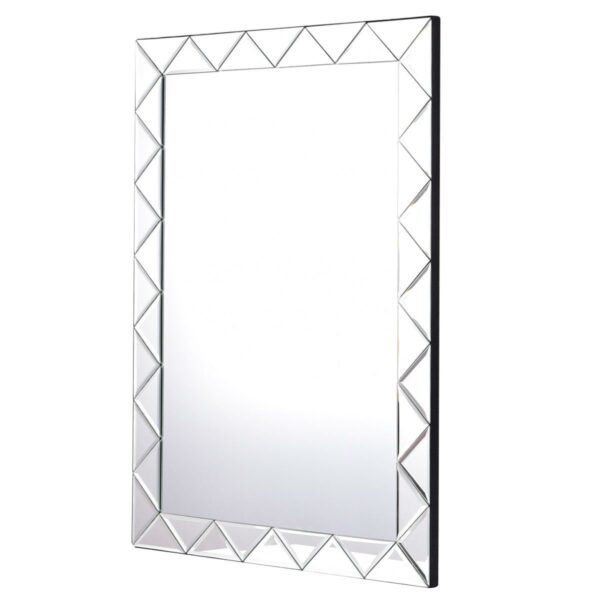Modern Rectangle 30 x 21 inch Beveled Bathroom Wall Mirror - Image 3