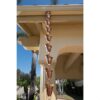Pure Copper 8.5-Ft Bell Cone Shape Rain Chain - Image 2