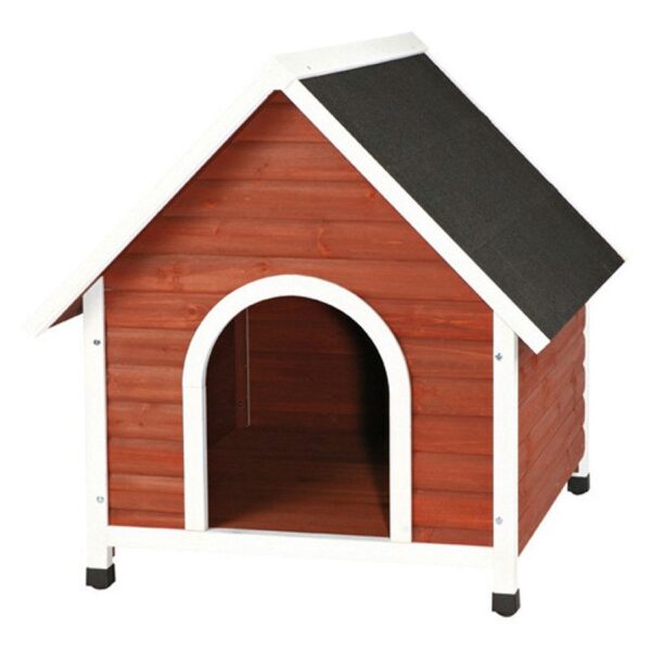 Medium 31.5-inch Outdoor Doghouse with Asphalt Shingles - Image 3