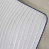 Queen size 12-piece Reversible Cotton Comforter Set in Navy Blue and White - Image 3