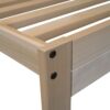 Twin XL Solid Wood Wood Platform bed Frame - Made in USA - Image 2