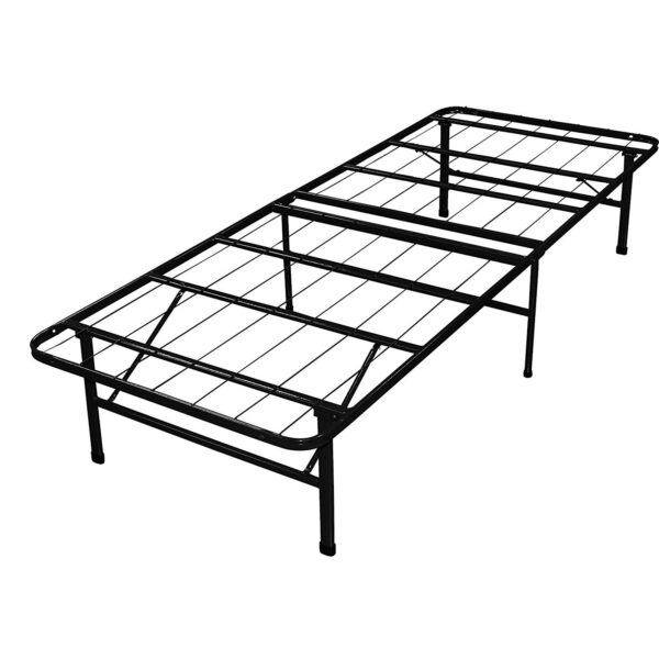 Twin XL Heavy Duty Black Metal Platform Bed Frame - Image 2