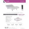 Split King Heavy Duty Adjustable Bed Base with Wall-hugger Design - Image 2