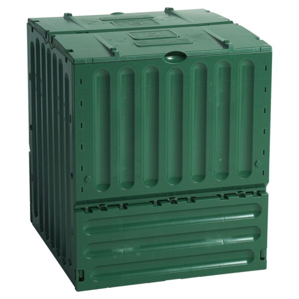 Outdoor Garden Green Recycled Plastic 160-Gallon Compost Bin - Image 2