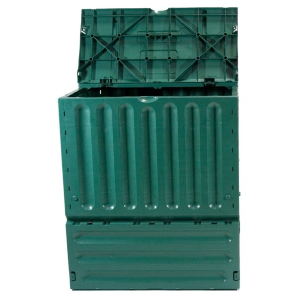 Outdoor Garden Green Recycled Plastic 160-Gallon Compost Bin - Image 3