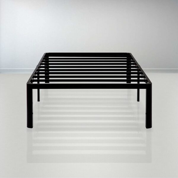 Twin XL Heavy Duty 14-inch Metal Platform Bed Frame with Storage Space - Image 2