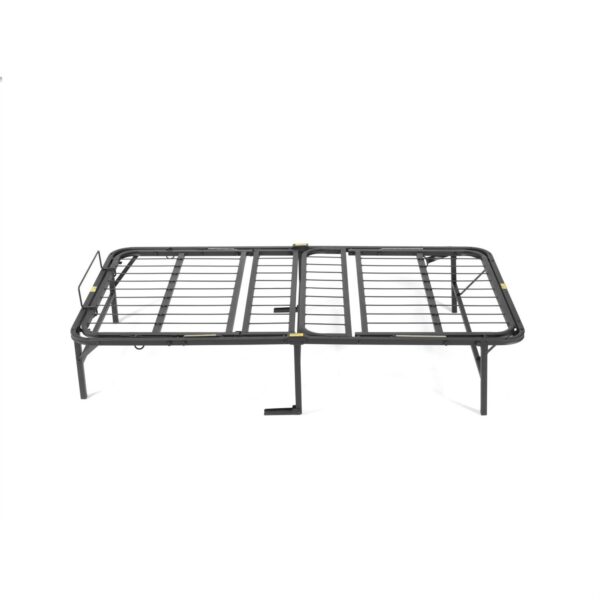 Twin size Manual Adjustable Platform Bed Frame with Under Bed Storage Space - Image 2