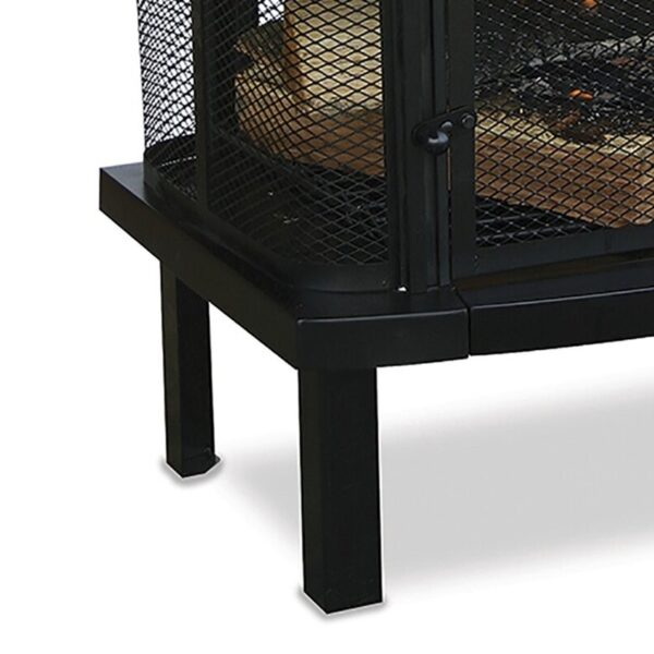 Heavy Duty Steel Wood Burning Pagoda Chiminea - Image 3