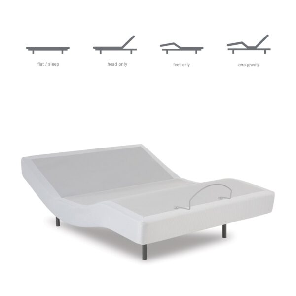 Queen size Head Foot Adjustable Bed Base with Remote - Image 4