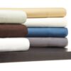 Queen size 100-Percent Cotton Velvet Flannel Sheet Set in Graphite - Image 3