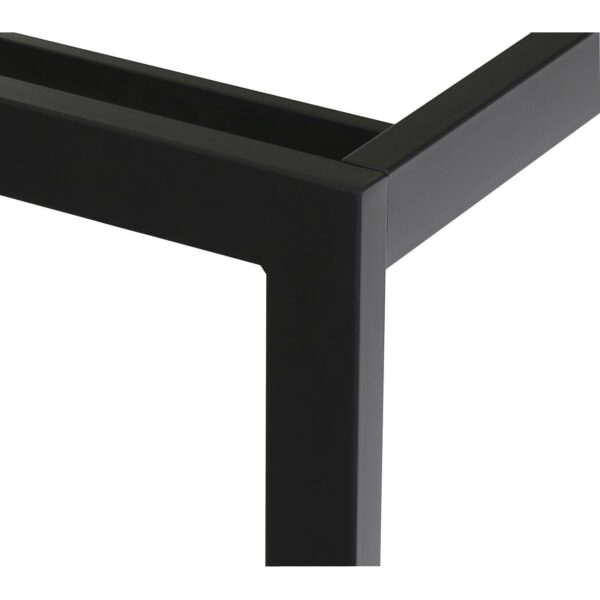 Twin size Modern Heavy Duty Black Metal Platform Bed Frame - Image 4