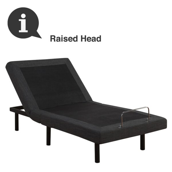 Queen size Adjustable Bed Base with Massage and Wireless Remote - Image 4