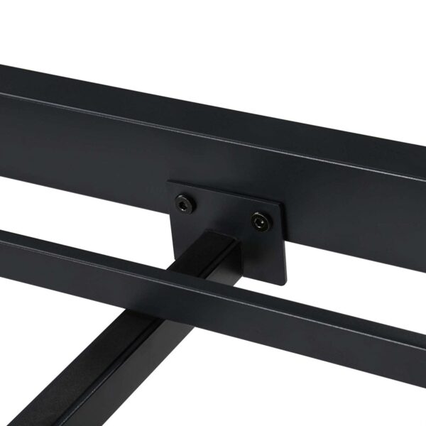 Queen size 16-inch High Heavy Duty Metal Platform Bed Frame - Image 5