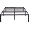 Queen size Modern 16-inch Heavy Steel Metal Platform Bed Frame - Image 2