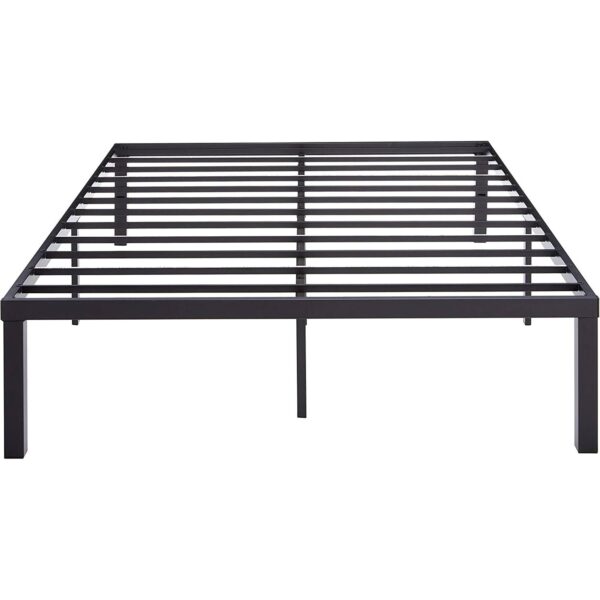 Queen size Modern 16-inch Heavy Steel Metal Platform Bed Frame - Image 2