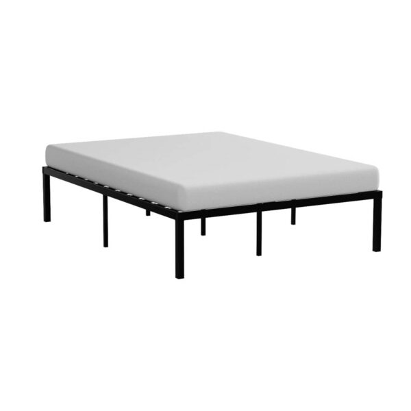 Queen size Modern 16-inch Heavy Steel Metal Platform Bed Frame - Image 5