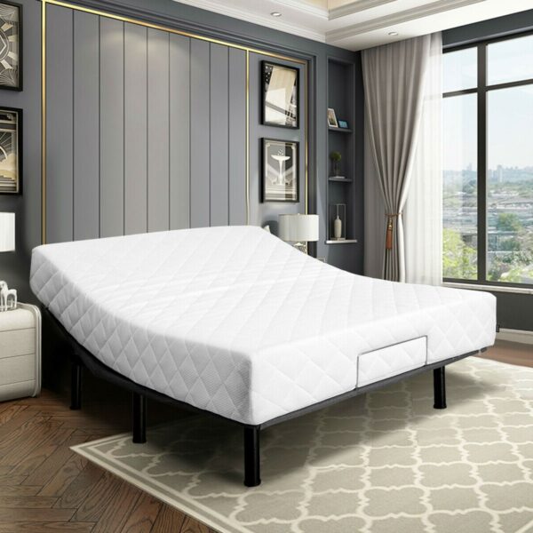 Queen size Adjustable Bed Frame Base with Remote Control - Image 3