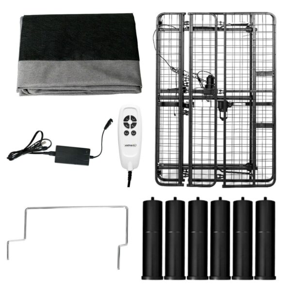 Queen size Adjustable Bed Frame Base with Remote Control - Image 4