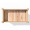 Farmhouse 2-ft x 4-ft Cedar Wood Raised Garden Bed Planter Box - Made in USA - Image 3