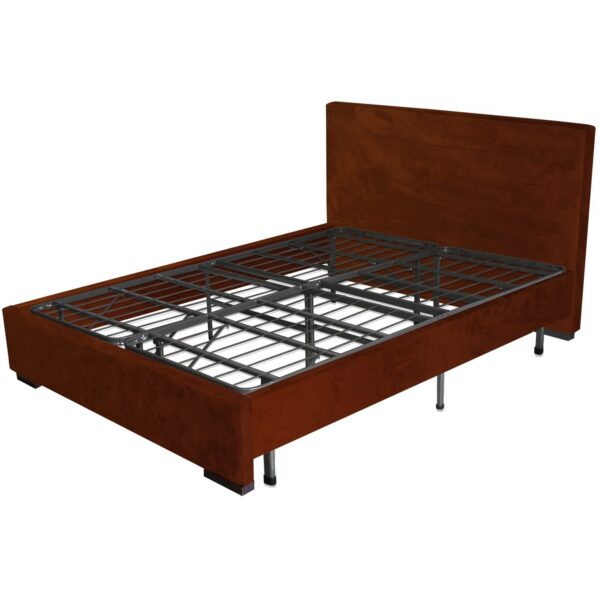 Twin Extra Long Metal Platform Bed Frame with Storage Space - Image 2