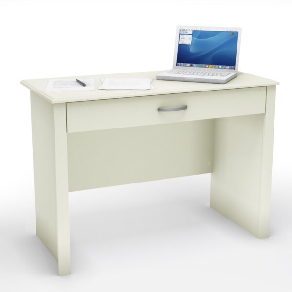 Contemporary White Laptop Computer Desk - Image 3